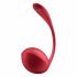 Satisfyer Shiny Petal - uovo vibrante con telecomando (rosso)