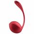 Satisfyer Shiny Petal - uovo vibrante con telecomando (rosso)