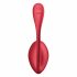 Satisfyer Shiny Petal - uovo vibrante con telecomando (rosso)