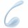 Satisfyer Smooth Petal - ovetto vibrante intelligente (blu)