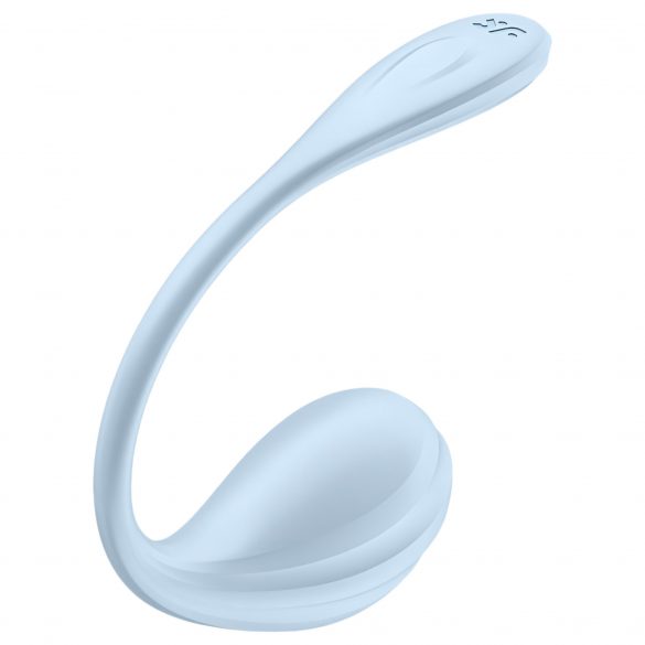 Satisfyer Petalo Liscio - Uovo Vibrante Intelligente (Blu) 