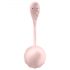 Satisfyer Ribbed Petal - uovo vibrante con telecomando (rosa)