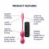 Satisfyer Love Birds 2 - palline vaginali vibranti intelligenti (rosa)