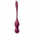 Satisfyer Love Birds Vary - palline vaginali vibranti intelligenti e variabili (borgogna)