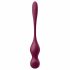 Satisfyer Love Birds Vary - palline vaginali vibranti intelligenti e variabili (borgogna)