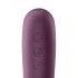 Satisfyer Dual Kiss - 2in1 vibratore vaginale e clitorideo ricaricabile (viola)