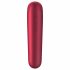 Satisfyer Dual Love - Vibratore intelligente per clitoride e vaginale impermeabile (rosso) 