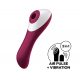 Satisfyer Dual Crush - Vibratore ricaricabile per clitoride e punto G (rosso) 