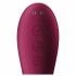 Satisfyer Dual Crush - Vibratore ricaricabile per clitoride e punto G (rosso) 