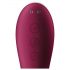 Satisfyer Dual Crush - vibratore vaginale e clitorideo ricaricabile (rosso)