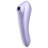 Satisfyer Dual Pleasure - Vibratore 2in1 a onde d'aria smart (viola)