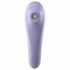 Satisfyer Dual Pleasure - Vibratore Intelligente 2in1 per Stimolazione Clitoride e Vaginale (Viola) 