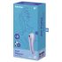 Satisfyer Dual Pleasure - vibratore intelligente a onde d'aria 2 in 1 (viola)