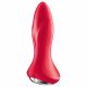 Plug Anale Rotante Satisfyer 1 - Vibratore anale con perle rotanti ricaricabile (rosso) 