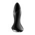 Vibratore anale nero rotante con perle e ricaricabile Satisfyer Rotator Plug 1 