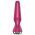 Satisfyer Plug-ilicious 2 - vibratore anale intelligente (rosso)