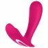 Satisfyer Top Secret - Vibratore intelligente bimotore (rosa) 