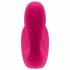 Satisfyer Top Secret - Vibratore intelligente bimotore (rosa) 