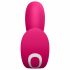 Satisfyer Top Secret - Vibratore intelligente bimotore (rosa) 