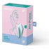 Satisfyer Love Breeze - Vibratore clitorideo ricaricabile e impermeabile (blu ghiaccio) 