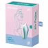 Satisfyer Love Breeze - Vibratore clitorideo ricaricabile e impermeabile (blu ghiaccio) 