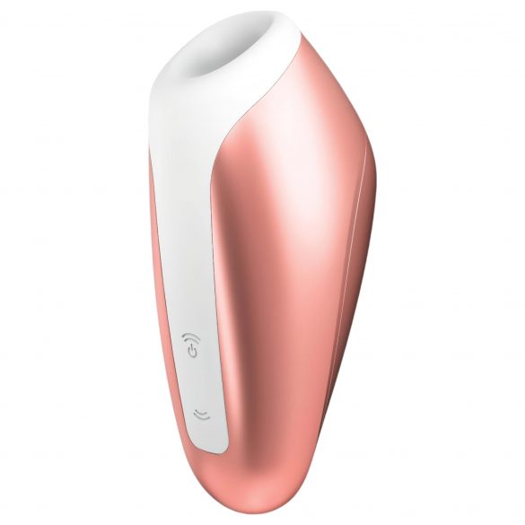 Satisfyer Love Breeze - Vibratore per clitoride ricaricabile e impermeabile (color pesca) 