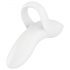 Satisfyer Bold Lover - Vibratore da dito ricaricabile, impermeabile (bianco)