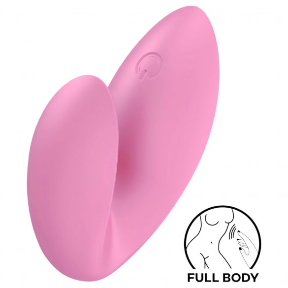 / Satisfyer Love Riot - vibratore da dito ricaricabile e impermeabile (rosa)