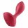 Amore Anale Satisfyer - Vibratore anale ricaricabile e impermeabile (rosso) 