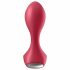 Amore Anale Satisfyer - Vibratore anale ricaricabile e impermeabile (rosso) 