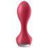 Satisfyer Backdoor Lover - vibratore anale ricaricabile e impermeabile (rosso)