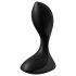 Satisfyer Backdoor Lover - vibratore anale ricaricabile e impermeabile (nero)