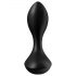 Satisfyer Backdoor Lover - vibratore anale ricaricabile e impermeabile (nero)