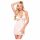 Penthouse Dolce & Piccante - Camiciola Trasparente con Pizzo e Perizoma (Rosa)  - L/XL