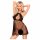 Penthouse Libido Boost - baby-doll in pizzo con perizoma (nero) - M/L