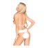 Body in pizzo trasparente con scollatura profonda Penthouse Amante Perfetto 