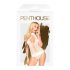 Body in pizzo trasparente con scollatura profonda Penthouse Amante Perfetto 