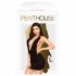 Abito Minidress Sexy con Scollatura Profonda e Perizoma Incluso - Penthouse Cuore Infranto (Nero) 