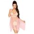 Penthouse Naughty Doll - vestito di pizzo e perizoma (rosa)