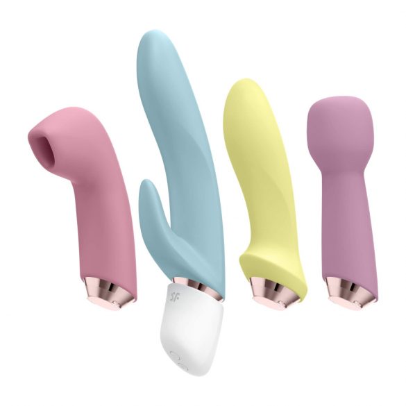 Kit Vibratori Ricaricabili Satisfyer Marvelous Four (Set da 4 Pezzi) 