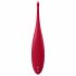 Satisfyer Twirling Fun - vibratore clitorideo ricaricabile e impermeabile (rosso)