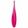 Satisfyer Twirling Fun - Vibratore Ricaricabile e Impermeabile per Clitoride (magenta) 