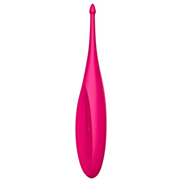 Satisfyer Twirling Fun - vibratore clitorideo ricaricabile e impermeabile (magenta)