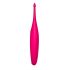 Satisfyer Twirling Fun - Vibratore Ricaricabile e Impermeabile per Clitoride (magenta) 