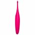 Satisfyer Twirling Fun - Vibratore Ricaricabile e Impermeabile per Clitoride (magenta) 