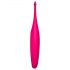 Satisfyer Twirling Fun - vibratore clitorideo ricaricabile e impermeabile (magenta)