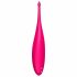 Satisfyer Twirling Fun - Vibratore Ricaricabile e Impermeabile per Clitoride (magenta) 