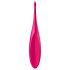 Satisfyer Twirling Fun - vibratore clitorideo ricaricabile e impermeabile (magenta)