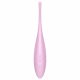 Satisfyer Twirling Joy - Vibratore clitorideo impermeabile ricaricabile (rosa) 