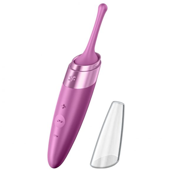 Satisfyer Twirling Delight - vibratore clitorideo ricaricabile e impermeabile (viola)